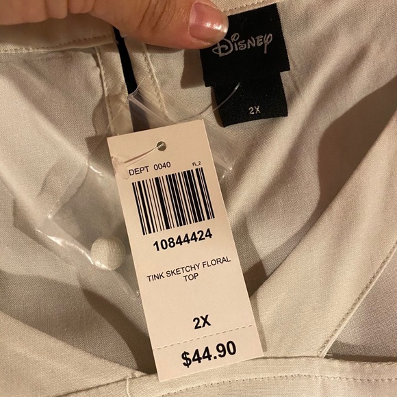 Mint Tinker Bell blouse - Picture 5 of 5